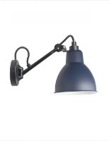 Bild von DCW Editions Lampe Gras N104 Wandleuchte L: 17 cm - Schwarz/Blau