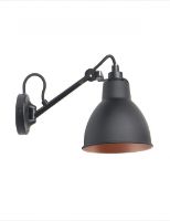 Bild von DCW Editions Lampe Gras N104 Wandleuchte L: 17 cm - Schwarz/Kupfer