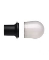 Bild von DCW Editions Lampe Gras N104 Badezimmer-Wandleuchte L: 17 cm - Schwarz/Polycarbonat