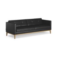 Bild von Swedese Madison 3-Sitzer-Sofa mit Knöpfen B: 210 cm – Geölte Eiche/Soft 99999
