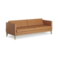Bild von Swedese Madison 3-Sitzer-Sofa mit Knöpfen B: 210 cm – Geölte Eiche/Soft 54035
