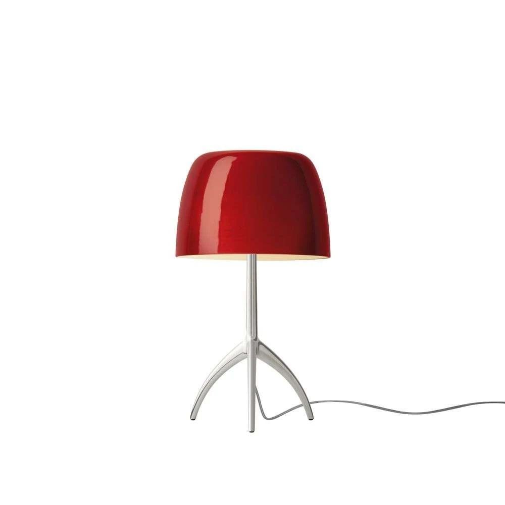 Bild von Foscarini Lumiere Piccola Tischlampe H: 34,5 cm - Aluminium/Kirsche