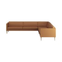 Bild von Swedese Madison Ecksofa B: 287 cm – Lackierte Eiche/Soft 54035