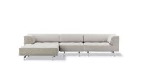 Bild von Fredericia Furniture Delphi Elements Sofa mit Chaiselongue L: 325 cm – Ton 12/Aluminium