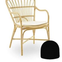 Bild von Sika-Design Kissen für Margret Exterior Dining Chair 42x45 cm - B452 Tempotest Schwarz