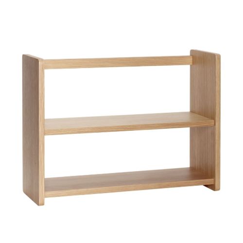 Hübsch Nomad Shelf Double 60x22 cm - Natural