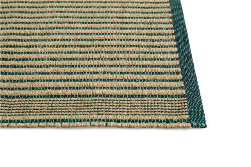 HAY Tapismatte 60x95 cm - Schwarz und Grün