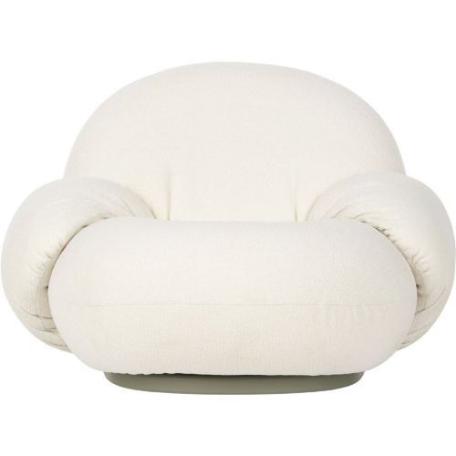 GUBI Pacha Outdoor Lounge Chair With Armrests SH: 37 cm - Lorkey Limonta 40