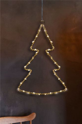 Sirius Liva Weihnachtsbaum 40 LED-Lichter – Gold