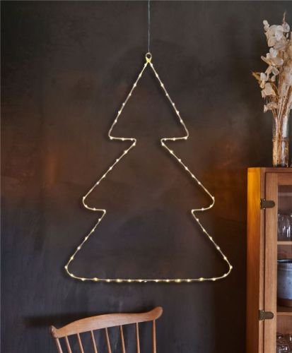 Sirius Liva Weihnachtsbaum 80 LED-Lichter – Weiß