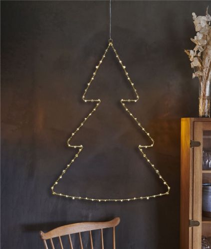 Sirius Liva Weihnachtsbaum 80 LED-Lichter – Gold