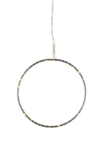 Sirius Liva Circle Big 80 LED lys - Sølv