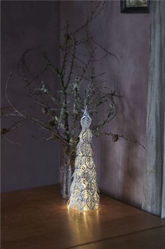 Sirius Kirstine Weihnachtsbaum H: 43 cm – Silber