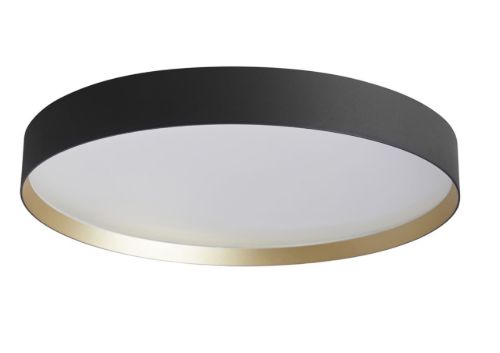 LOOM Design Lucia Loftlampe Ø: 60 cm - Black/Gold
