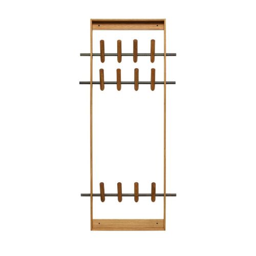 We Do Wood Garderobengestell H: 150 cm – Eiche/Schwarz