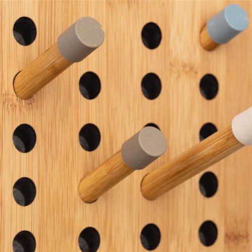 We Do Wood ECO Dots für Anzeigetafel 6 Stück – Naturgrün