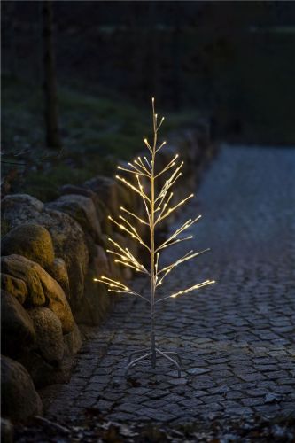 Sirius Isaac Wood H: 1,2 m 110 LED-Licht – Weiß