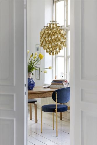 Verpan Spiral SP01 Anhänger H: 65 cm - Gold