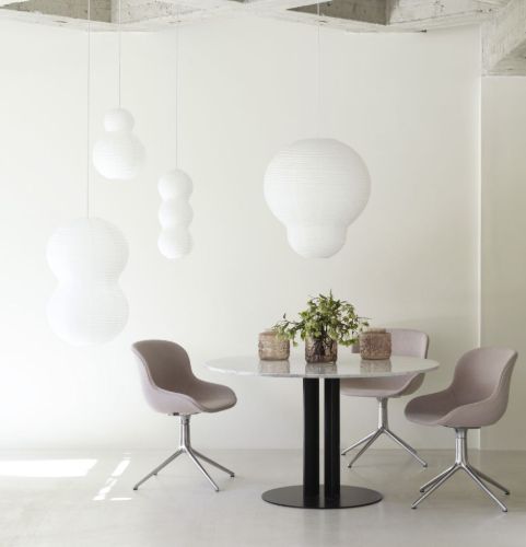 Normann Copenhagen Puff Multitude Pendelleuchte Ø: 23 cm - Weiß
