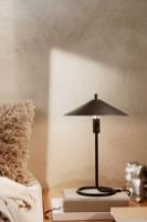 Bild von Ferm Living Filo Tischlampe H: 42,8 cm - Schwarz/Schwarz