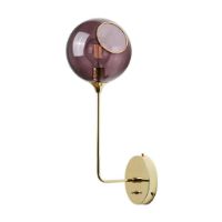 Bild von Design By Us Ballroom The Wall Long H: 57 cm – Lila Regen/Gold