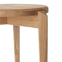 Bild von Skovby SM840 Hocker H: 46 cm – Eiche natur geölt