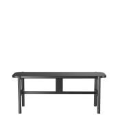 Bild von FDB Møbler J177 Havneholmen Bench Nordic Ecolabel Emil Holck Reimert L: 110 cm – Eiche/Schwarz