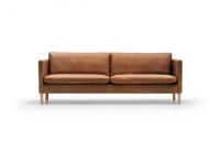 Bild von Mogens Hansen MH276 3-Personen-Sofa L: 210 cm – Camaro 06 Sattel/Eiche