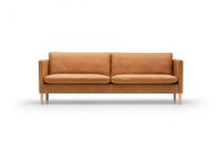 Bild von Mogens Hansen MH276 3-Personen-Sofa L: 210 cm – Camaro 15 Braun/Eiche