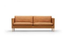 Bild von Mogens Hansen MH276 3-Personen-Sofa L: 210 cm – Camaro 15 Braun/Eiche