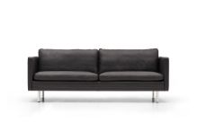 Bild von Mogens Hansen MH276 3-Personen-Sofa L: 210 cm – Camaro 18 Schwarz/Mattstahl