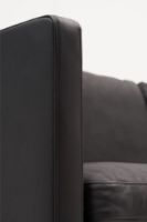 Bild von Mogens Hansen MH276 3-Personen-Sofa L: 210 cm – Camaro 18 Schwarz/Mattstahl