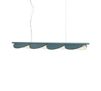 Bild von FLOS Almendra S4 Linear Loftlampe L: 166,5 cm - Bay Blue Metallisiert