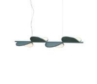 Bild von FLOS Almendra S4 Linear Loftlampe L: 166,5 cm - Bay Blue Metallisiert