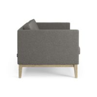 Bild von Swedese Madison 2-Personen-Sofa B: 155 cm – Lackierte Eiche/Main Line Flax 26