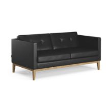 Bild von Swedese Madison 2-Sitzer-Sofa mit Knöpfen B: 155 cm – Geölte Eiche/Soft 99999