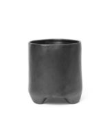 Bild von Ferm Living Esca Pot Medium H: 21 cm - Schwarz