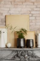 Bild von Ferm Living Esca Pot Medium H: 21 cm - Schwarz