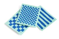 Bild von HAY Schwamm-Spültuch-Set, 3 Stück, 20 x 17 cm – Blau OUTLET