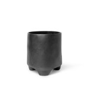 Bild von Ferm Living Esca Topf klein H: 18 cm – Schwarz