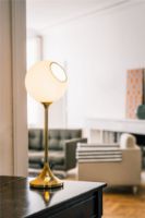 Bild von Design By Us Ballsaal-Tischlampe H: 58 cm – Rosé/Gold