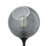 Bild von Design By Us Ballsaal-Tischlampe H: 58 cm – Rauch/Schwarz