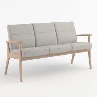 Bild von Farstrup Plus 5031 Sofa 3 Personen B: 177 cm – Buche/Gabriel Crisp 04031