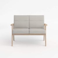 Bild von Farstrup Plus 5021 Sofa für 2 Personen B: 123,5 cm – Buche/Gabriel Crisp 04031