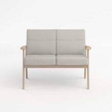 Bild von Farstrup Plus 5021 Sofa für 2 Personen B: 123,5 cm – Buche/Gabriel Crisp 04031