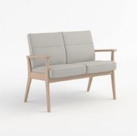 Bild von Farstrup Plus 5021 Sofa für 2 Personen B: 123,5 cm – Buche/Gabriel Crisp 04031