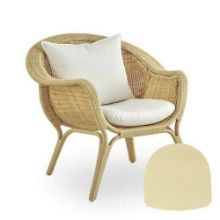 Bild von Sika-Design Kissen für Madame Außensessel 51x49 cm - B451 Tempotest Beige