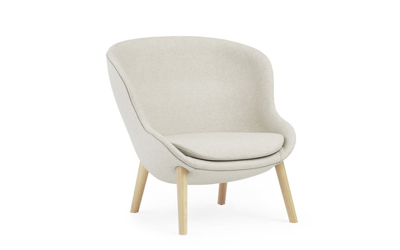 Bild von Normann Copenhagen Hyg Low Lounge Chair SH: 40 cm - Upminster/Og