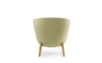 Bild von Normann Copenhagen Hyg Low Loungesessel SH: 40 cm - Halterung/Eg