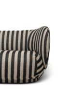 Bild von Ferm Living Rico 2-Sitzer-Sofa Louisiana B: 150 cm – Sand/Schwarz VORBESTELLUNG: Lieferzeit 11 Wochen.